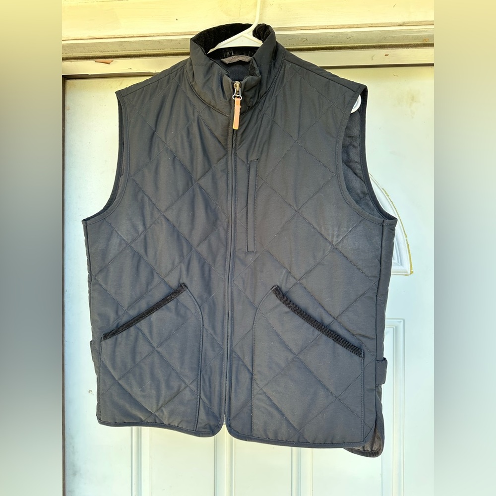 J Crew Quilted Sussex Vest - Size M - EUC Excellent Used Condition